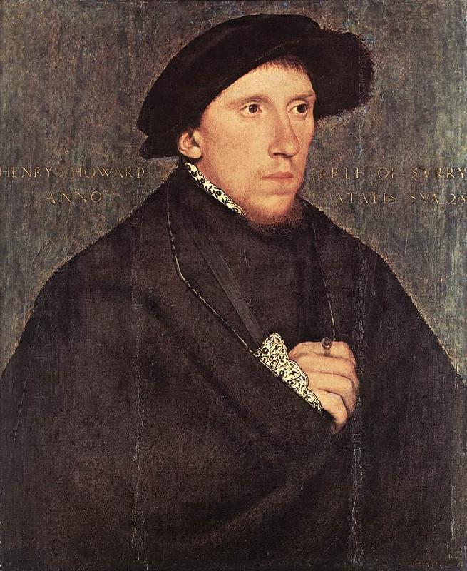HOLBEIN, Hans the Younger Portrait of Henry Howard, the Earl of Surrey s China oil painting art